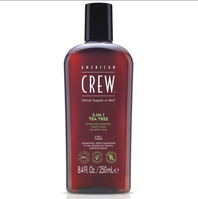 AC 3-IN-1 TEA TREE 3-в-1 Шампунь, кондиционер и гель для душа, Чайное дерево,  250 мл