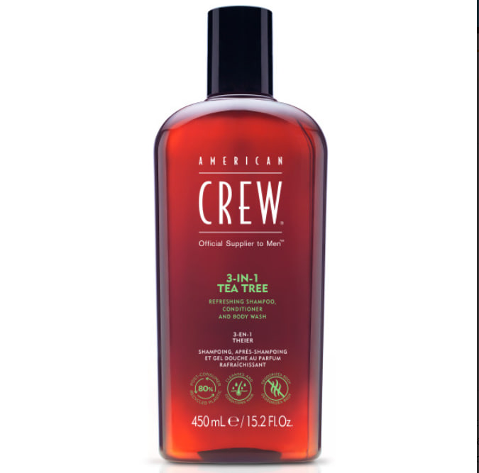 AC 3-IN-1 TEA TREE 3-в-1 Шампунь, кондиционер и гель для душа, Чайное дерево,  450 мл
