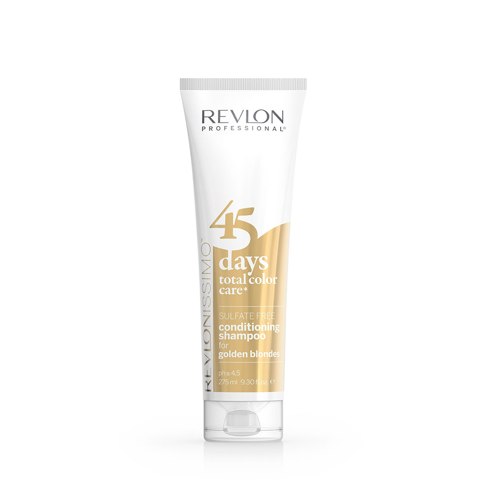 Revlon 45 DAYS GOLDEN BLONDES Шампунь-кондиционер для блондинок 275 мл