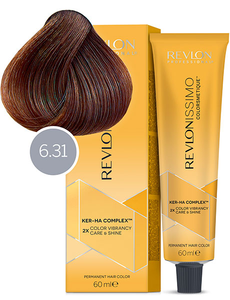 Revlon Revlonissimo Краска для волос СС 6.31 Светло-коричневый золотистый 60 мл