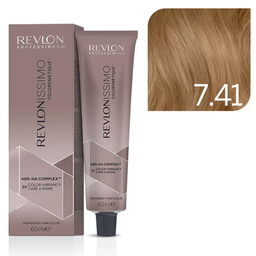Revlon Revlonissimo Краска для волос СС 7.41 Блондин медно-пепельный 60 мл