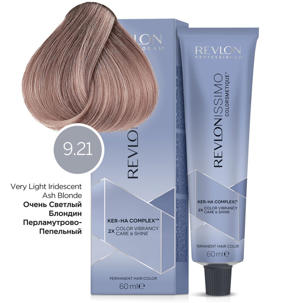 Revlon Revlonissimo Краска для волос СС 9.21 Очень светлый блондин перламутровый пепельный 60 мл