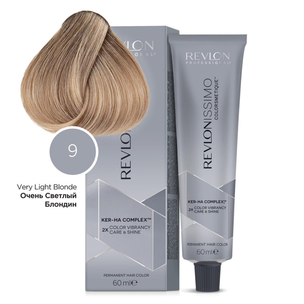 Revlon Revlonissimo Краска для волос СС 9 Очень светлый блондин 60 мл