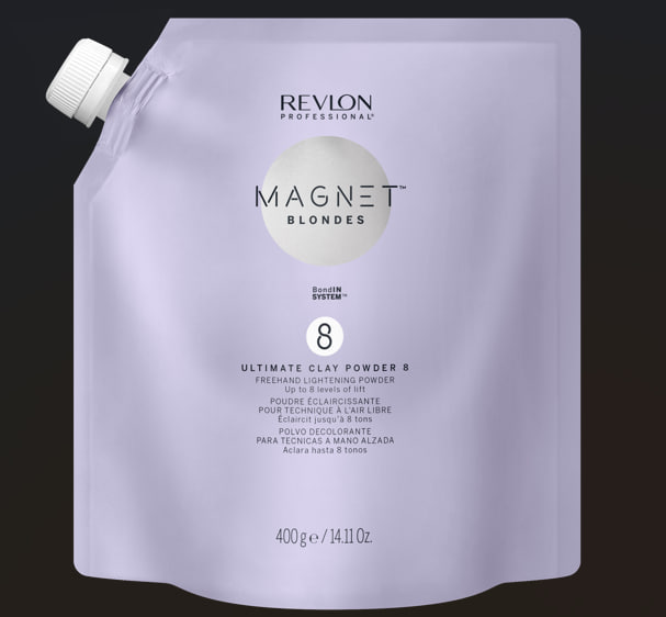 Revlon MAGNET BLONDES CLAY 8 POWDER Глиняная пудра для осветления волос до 8 уровней 400 гр
