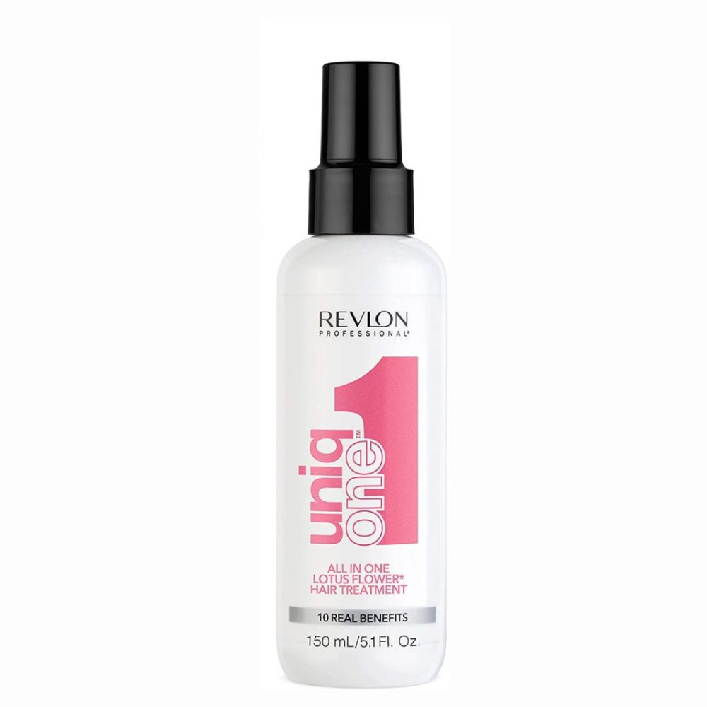 Revlon UNIQONE HAIR TREATMENT LOTUS Многофункциональная несмываемая спрей-маска Лотос 150 мл