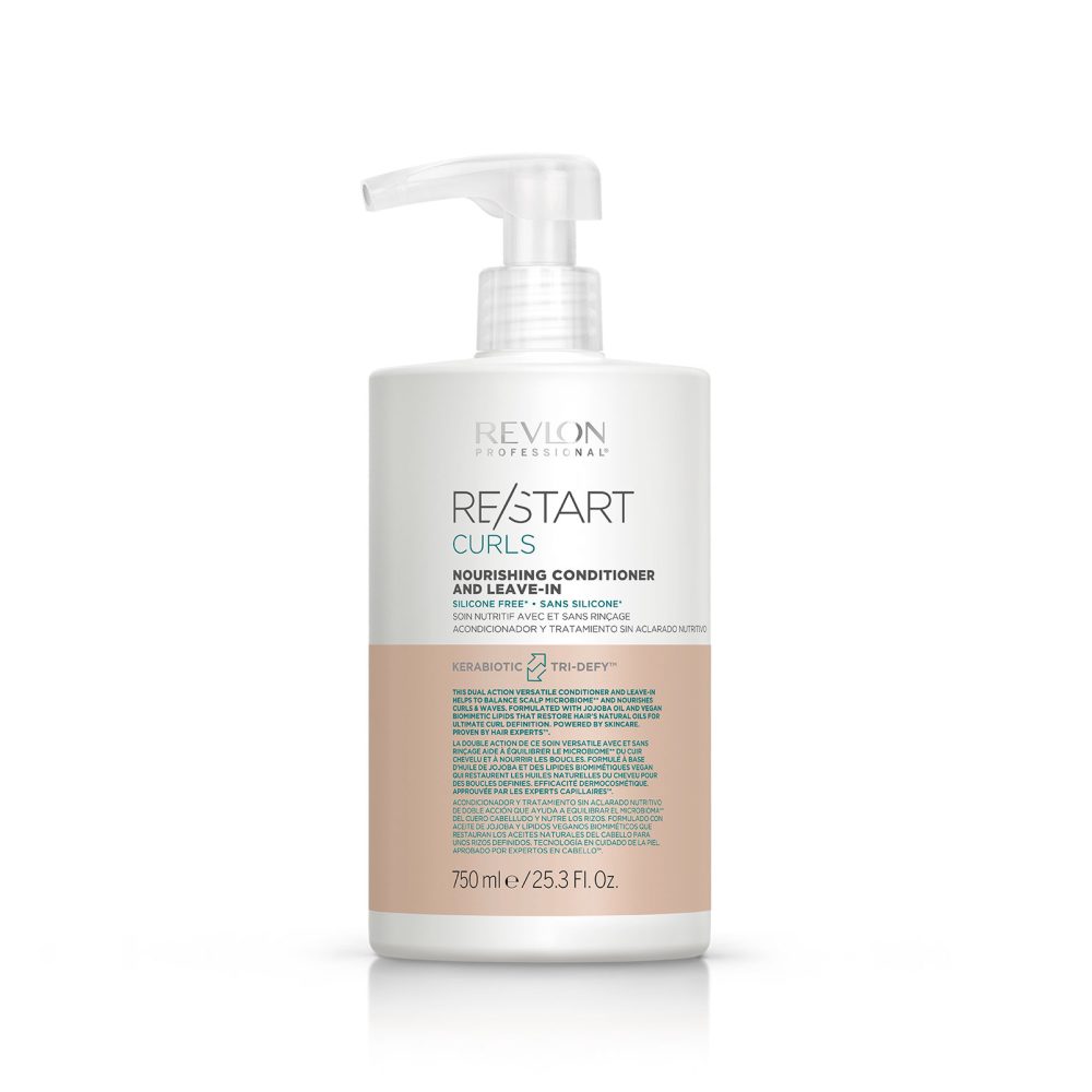 Revlon RESTART CURLS NOURISHING CONDITIONER Питательный кондиционер для вьющихся волос 750 мл