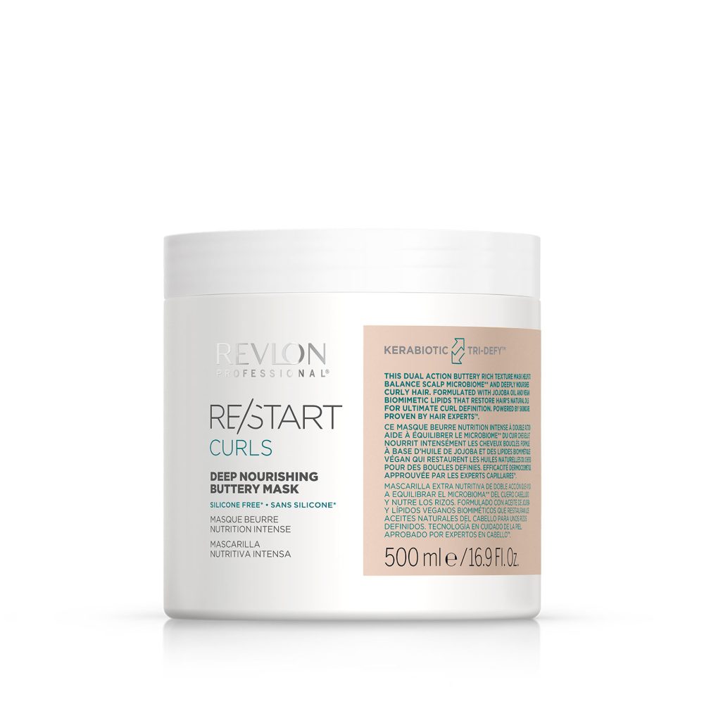 Revlon RESTART CURLS NOURISHING MASK Глубоко питательная маска для для вьющихся волос 500 мл